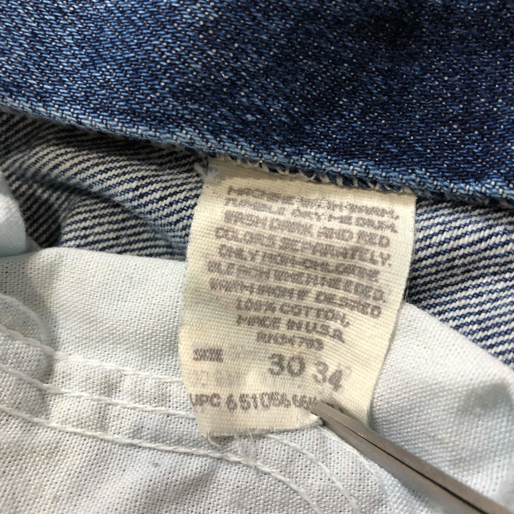 Men’s Vintage Lee Straight Leg Jeans - Picture 5 of 8